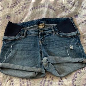 Maternity Jean Shorts